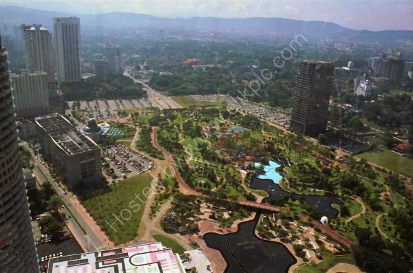 View from Petronas Towers Sky Bridge, Kuala Lumpur